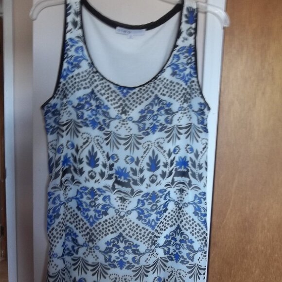 Cleo brand dressy tunic/tank. - Picture 1 of 5